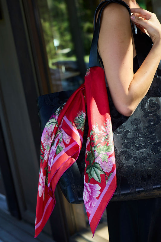 Natori Silk Scarf
