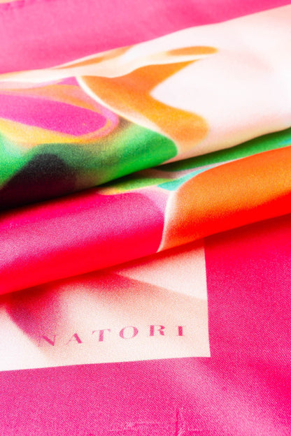 Natori Silk Long Scarf