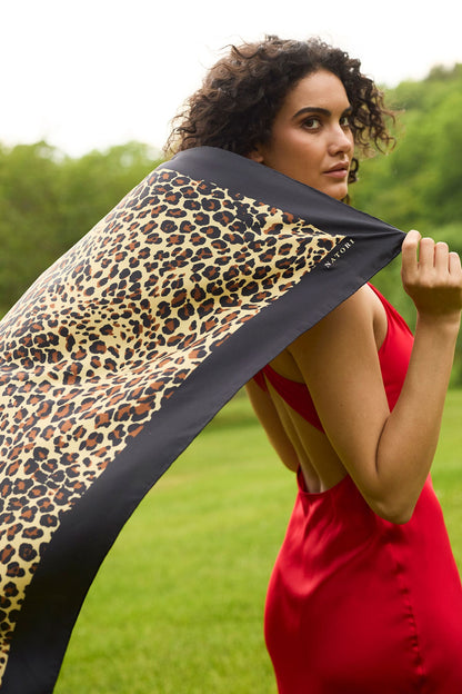Natori Silk Long Scarf