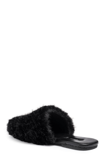 Natori Buy Faux Mink Slide in Black Online