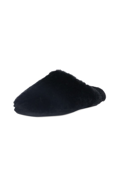 Natori Buy Bliss Genuine Shearling Slide in Black Online