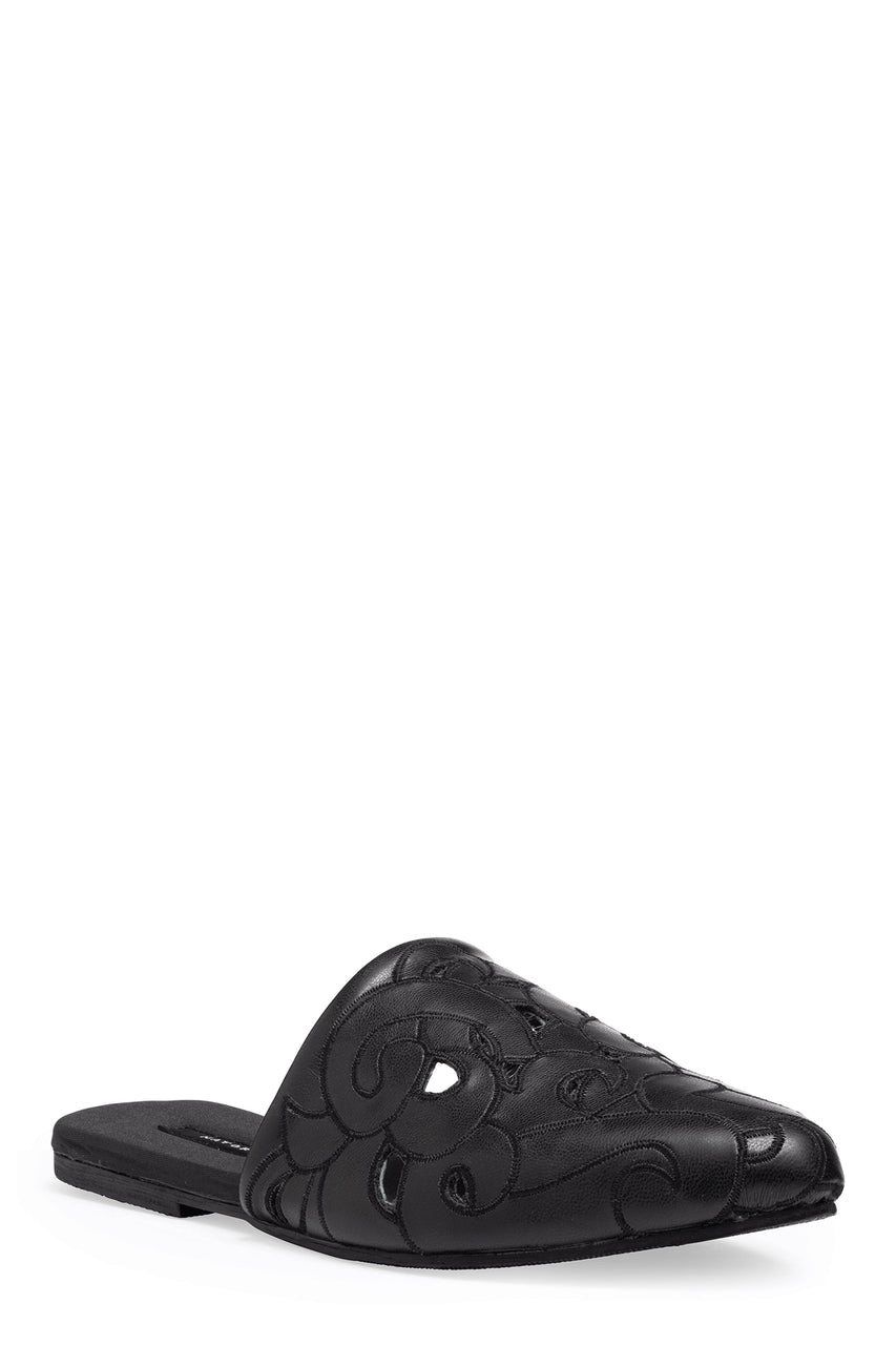 Natori Buy Vegan Luxe Lambskin Slide in Black Online