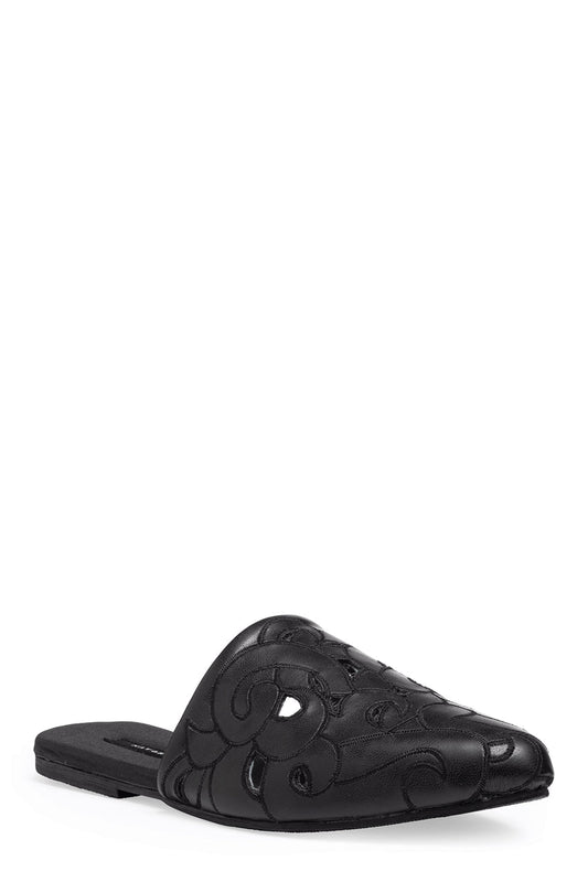 Natori Buy Vegan Luxe Lambskin Slide in Black Online