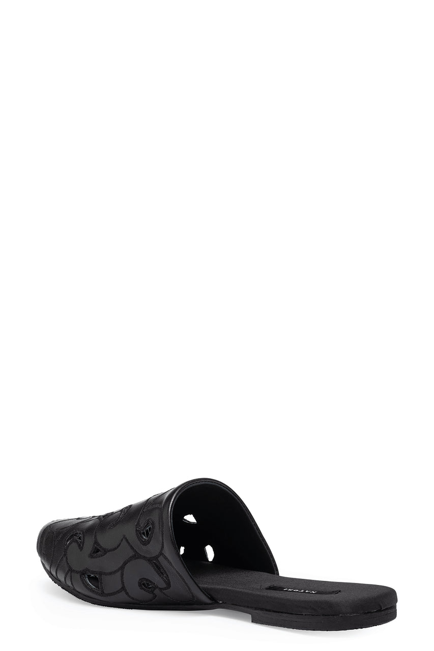 Natori Buy Vegan Luxe Lambskin Slide in Black Online