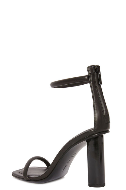 Natori Buy Glow Nappa Leather Block Heel Sandal in Black Online