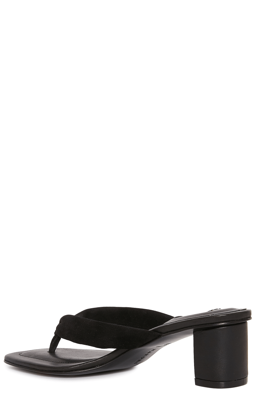 Natori Buy Bay Suede Thong Sandal in Black Online