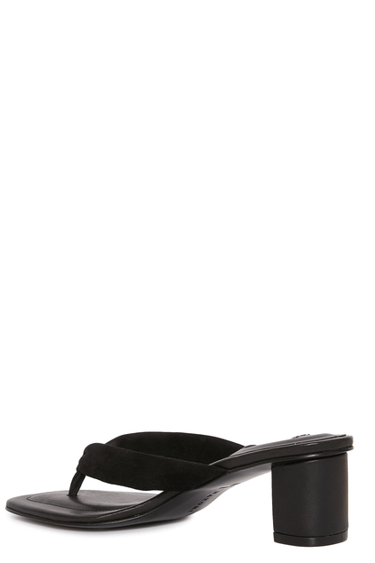 Natori Buy Bay Suede Thong Sandal in Black Online