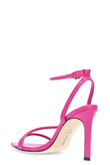 Natori Buy Reiki Nappa Leather Ankle Strap Heel in Dragon Fruit Online