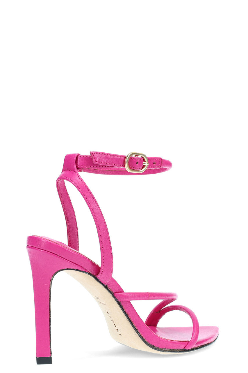 Natori Buy Reiki Nappa Leather Ankle Strap Heel in Dragon Fruit Online
