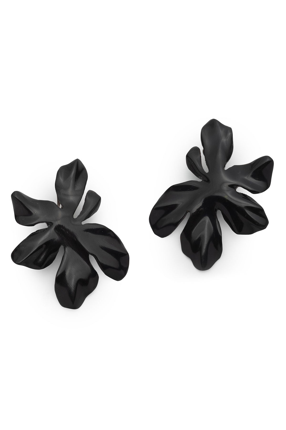 Natori Peony Horn Earrings