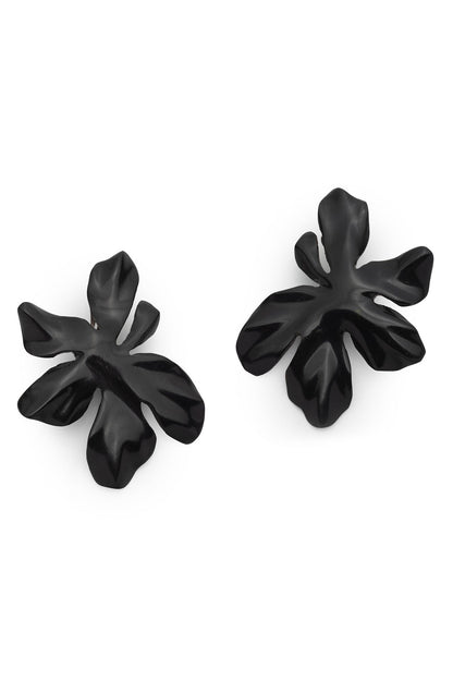 Natori Peony Horn Earrings