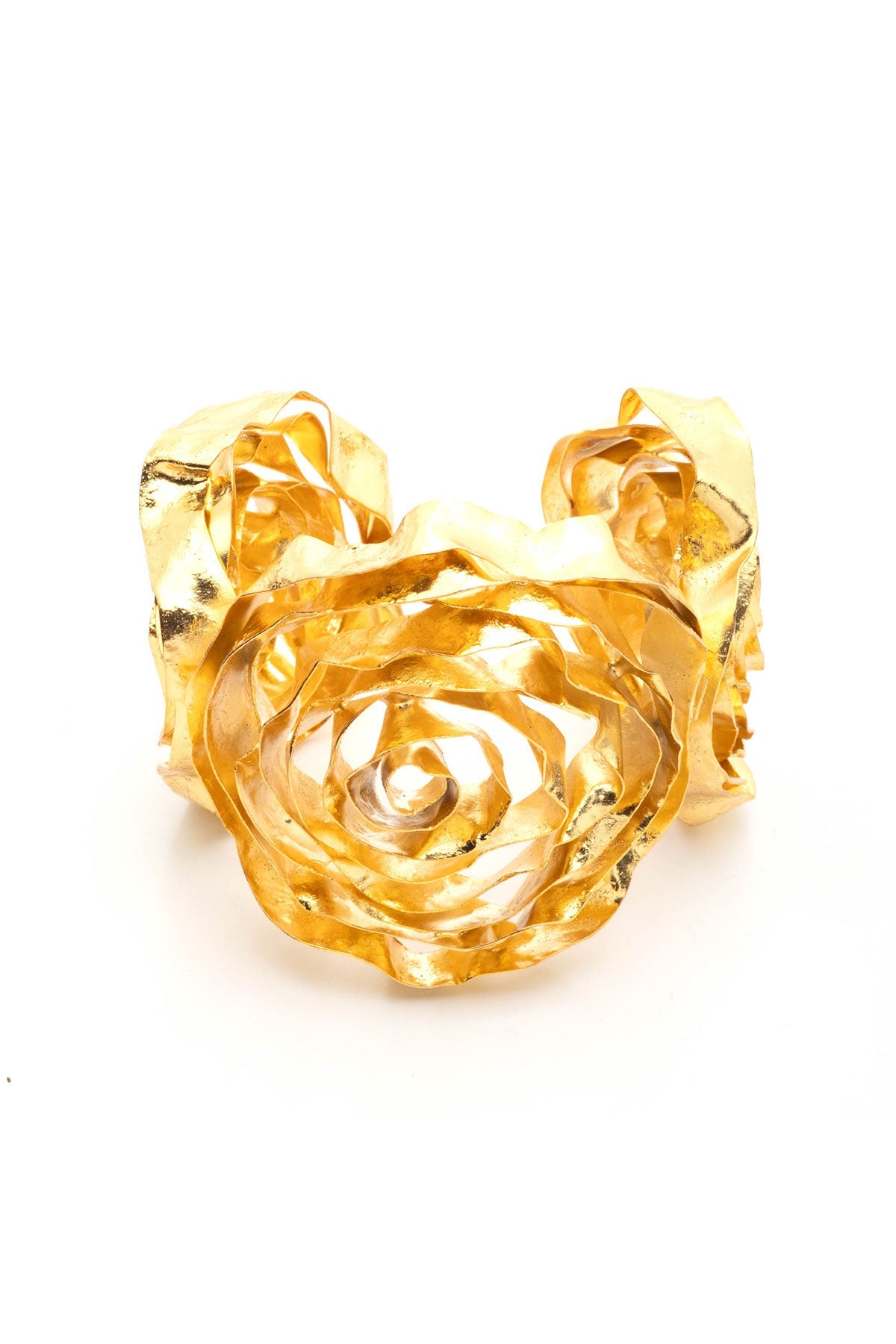 Natori Rosette Gold Plated Bracelet