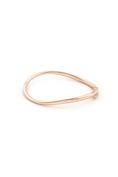 Natori Buy Shangri-La Brushstroke 14K Gold Bracelet in 14K Rose Gold Online