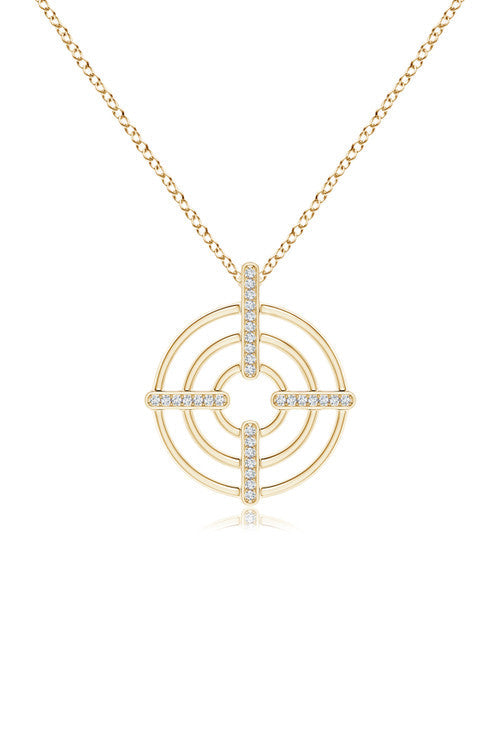 Natori Buy Infinity Concentric Circle 14K Gold Pendant Necklace in 14K Yellow Gold Online