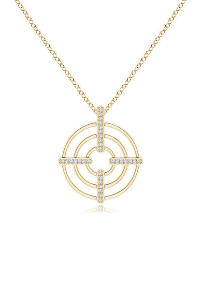 Natori Buy Infinity Concentric Circle 14K Gold Pendant Necklace in 14K Yellow Gold Online
