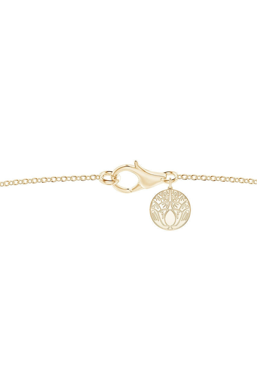 Natori Buy Kamon 14k Overlapping Diamond Pendant Necklace in 14K Yellow Gold Online