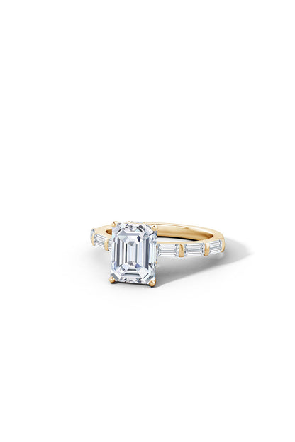 Natori Buy Orient Express Lab-Grown 14K Gold & Emerald Cut Diamond Solitaire Ring in 14K Yellow Gold Online