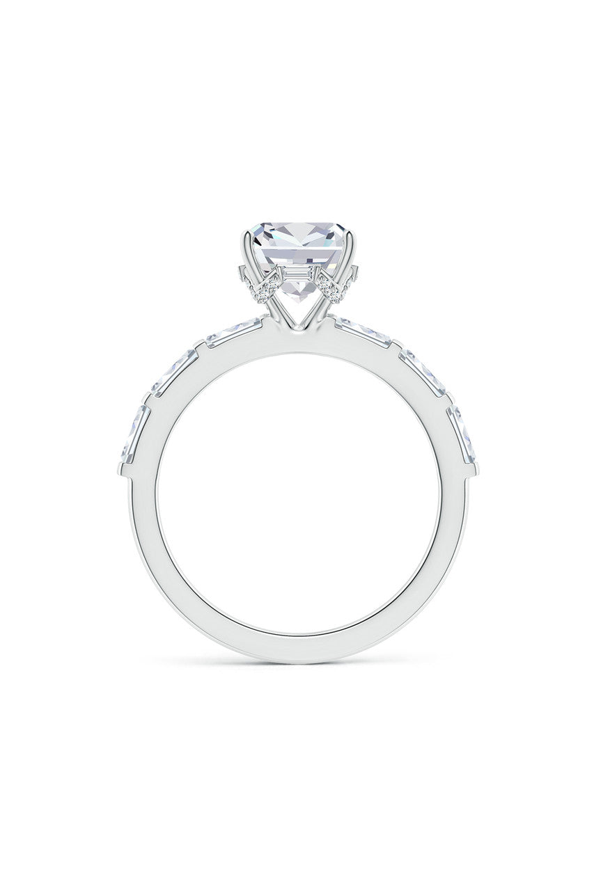 Natori Buy Orient Express Lab-Grown 14K Gold & Cushion Diamond Solitaire Ring in 14K White Gold Online