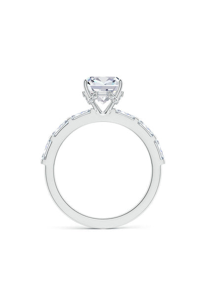 Natori Buy Orient Express Lab-Grown 14K Gold & Cushion Diamond Solitaire Ring in 14K White Gold Online