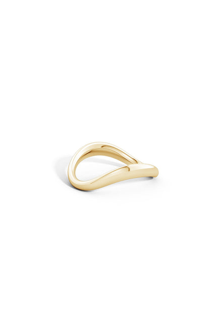 Natori Buy Shangri-La Brushstroke 14K Gold Stacking Ring in 14K Yellow Gold Online