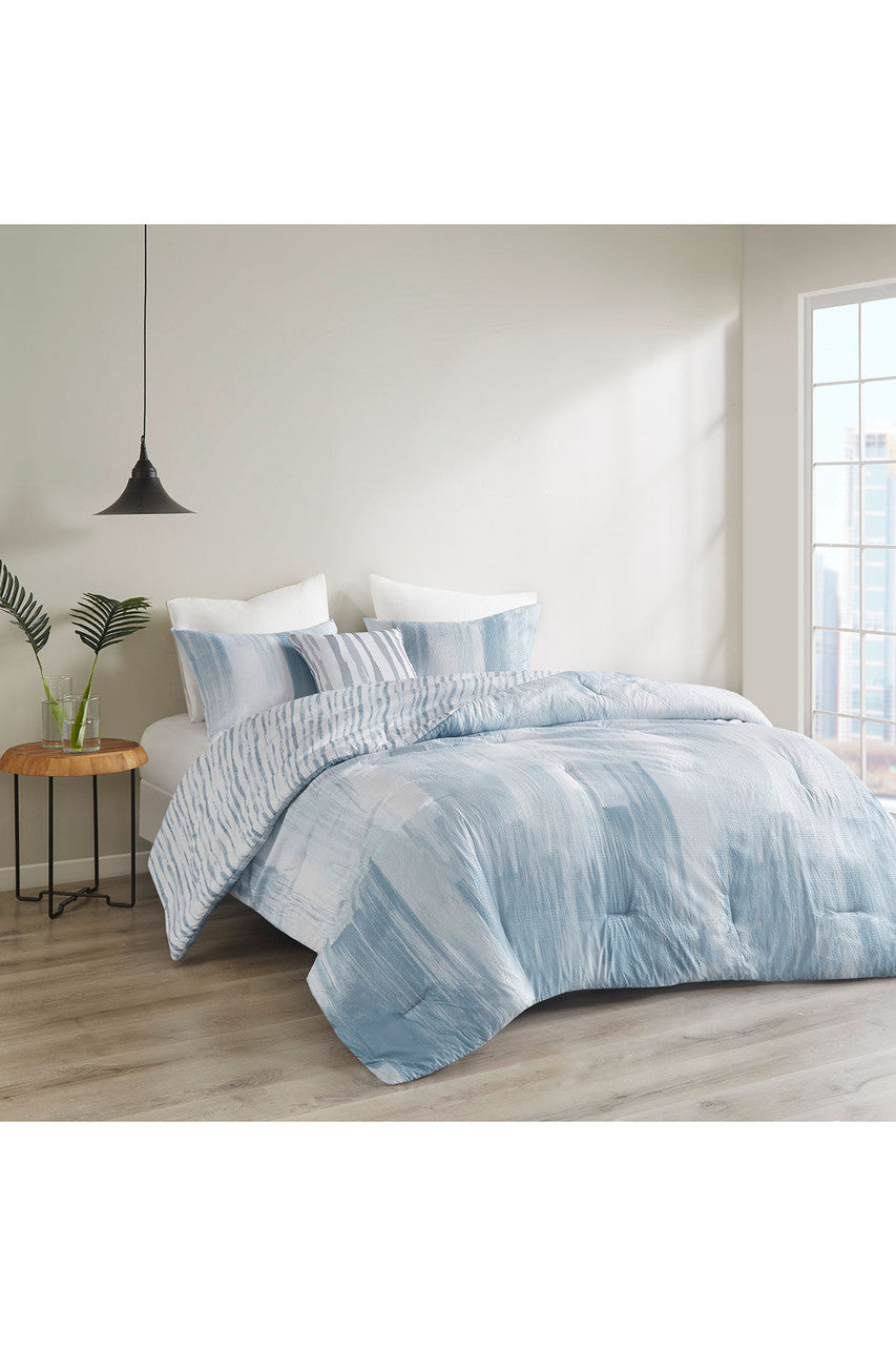 Natori Buy Brushstroke 4 Piece Comforter Mini Set in Multi Online