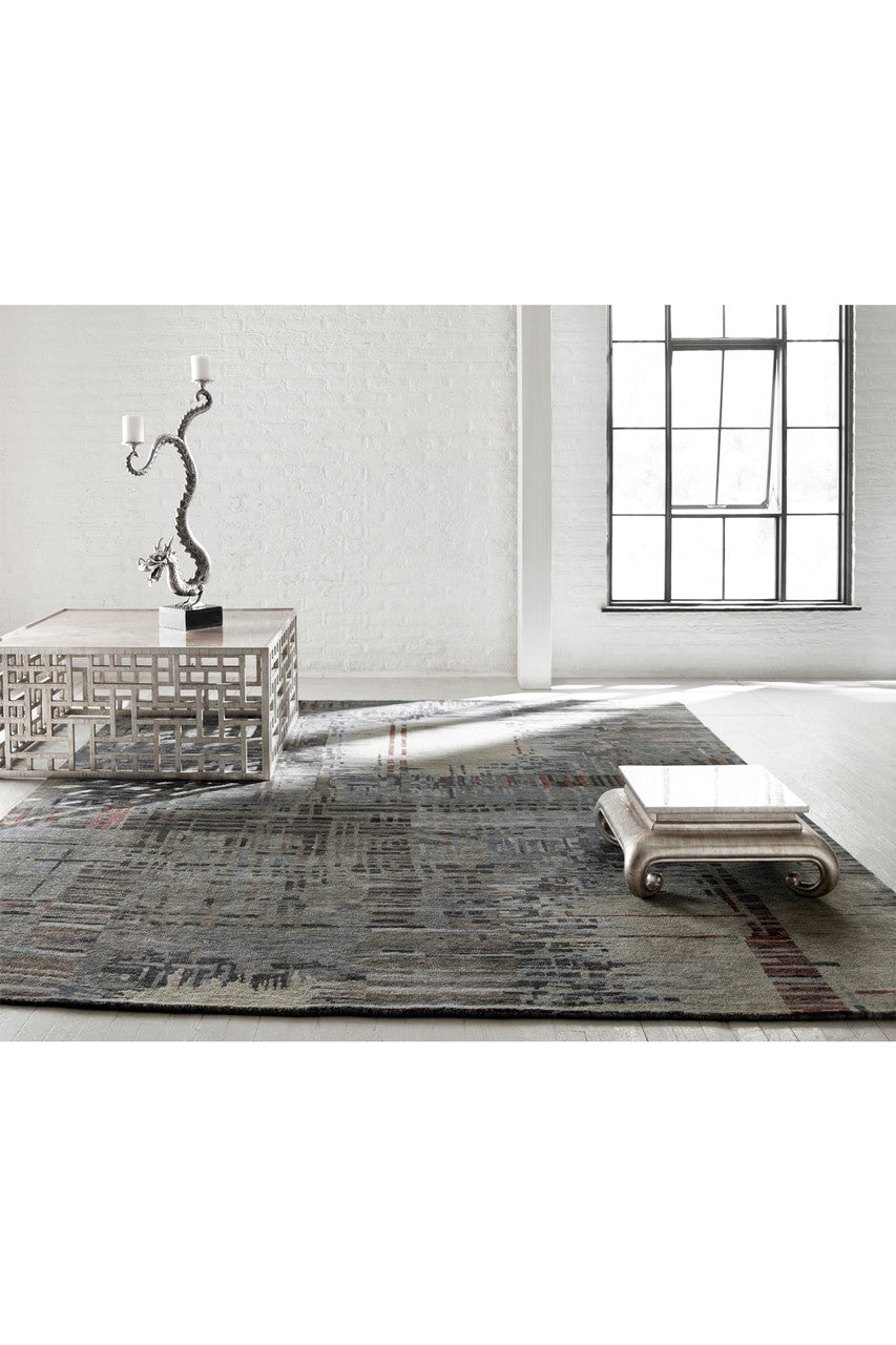 Natori Buy Dynasty- Abstract Plaid Rug in O/C Online