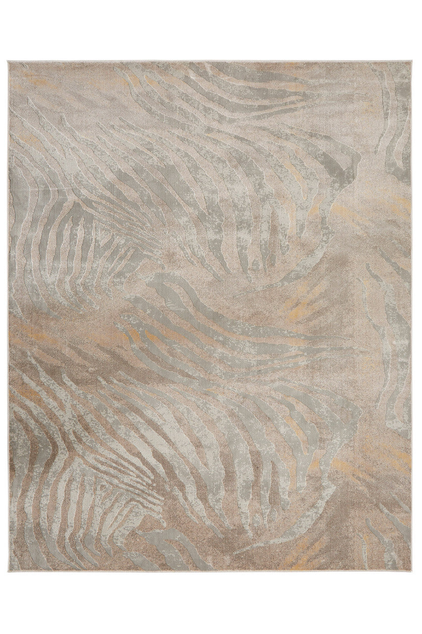 Natori Buy Serengeti- Neutral Zebra Rug in Grey Online