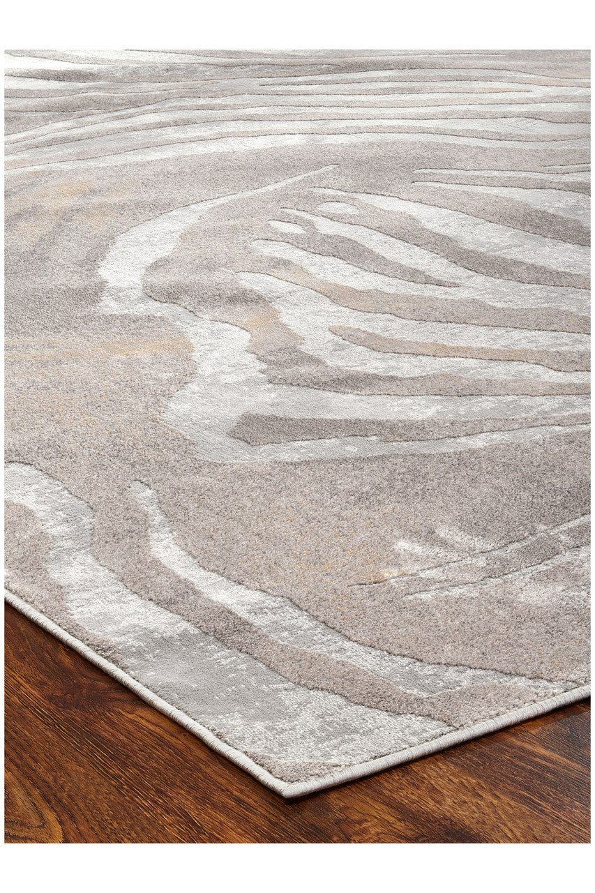 Natori Buy Serengeti- Neutral Zebra Rug in Grey Online