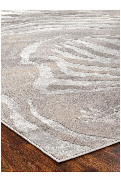 Natori Buy Serengeti- Neutral Zebra Rug in Grey Online