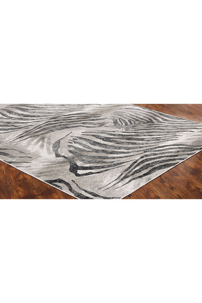Natori Buy Serengeti- Charcoal Zebra Rug in Grey Online