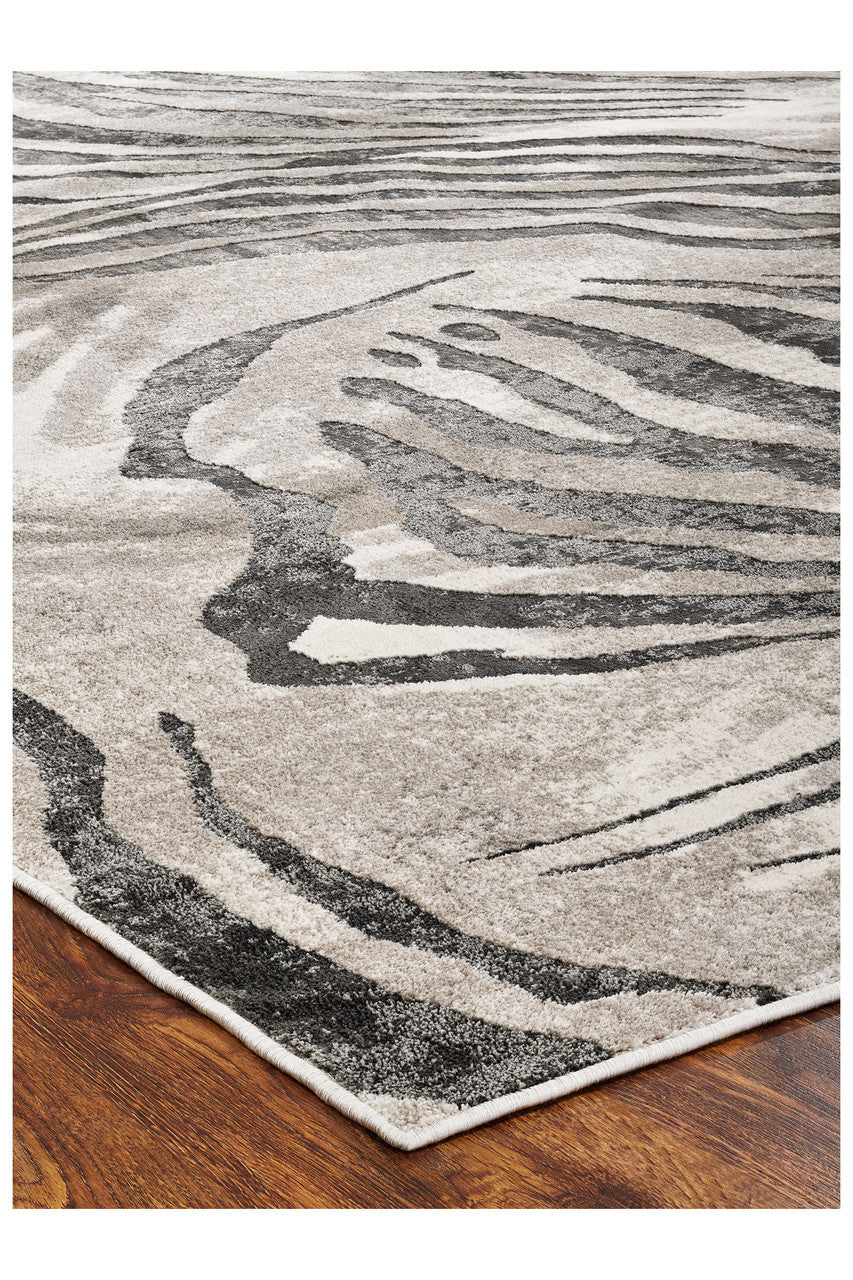 Natori Buy Serengeti- Charcoal Zebra Rug in Grey Online