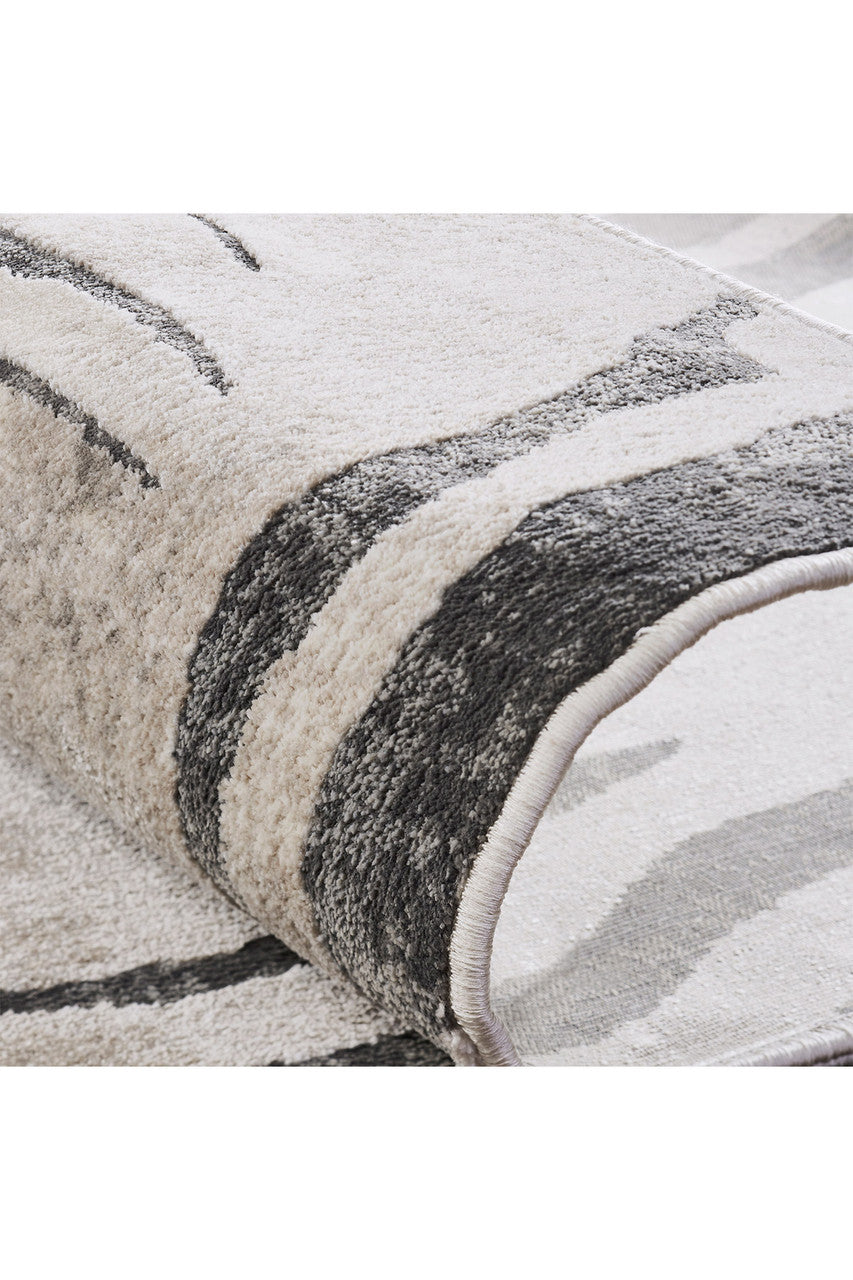 Natori Buy Serengeti- Charcoal Zebra Rug in Grey Online