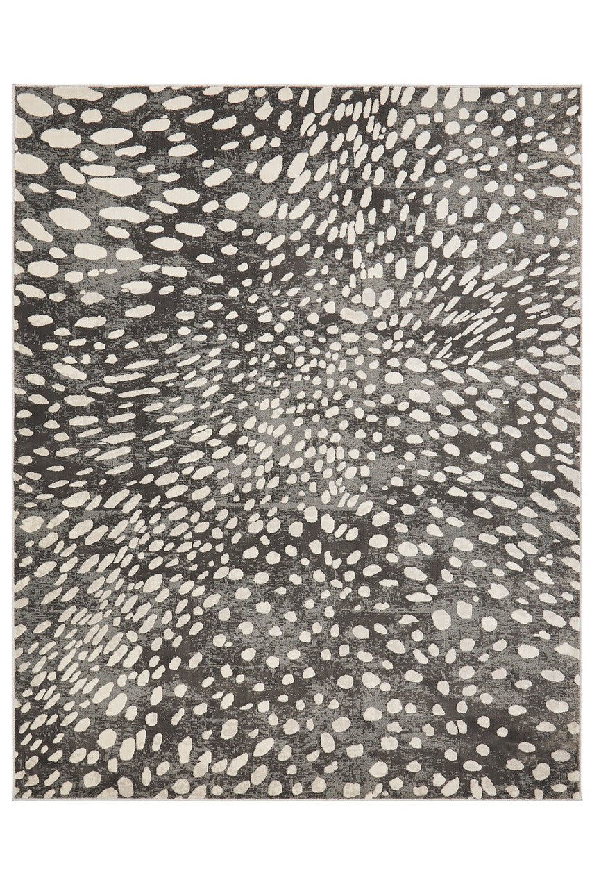 Natori Buy Serengeti- Charcoal Spotted Rug in Grey Online