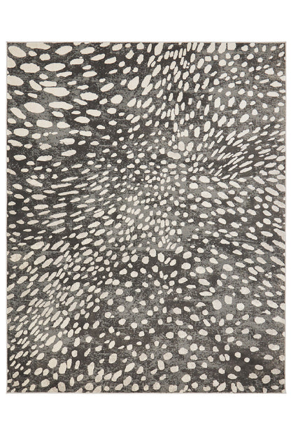 Natori Buy Serengeti- Charcoal Spotted Rug in Grey Online