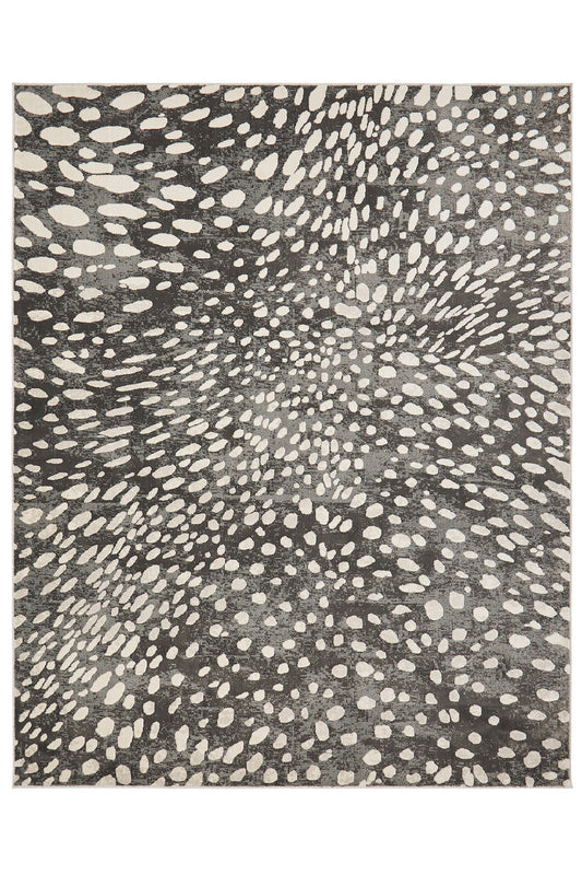Natori Buy Serengeti- Charcoal Spotted Rug in Grey Online