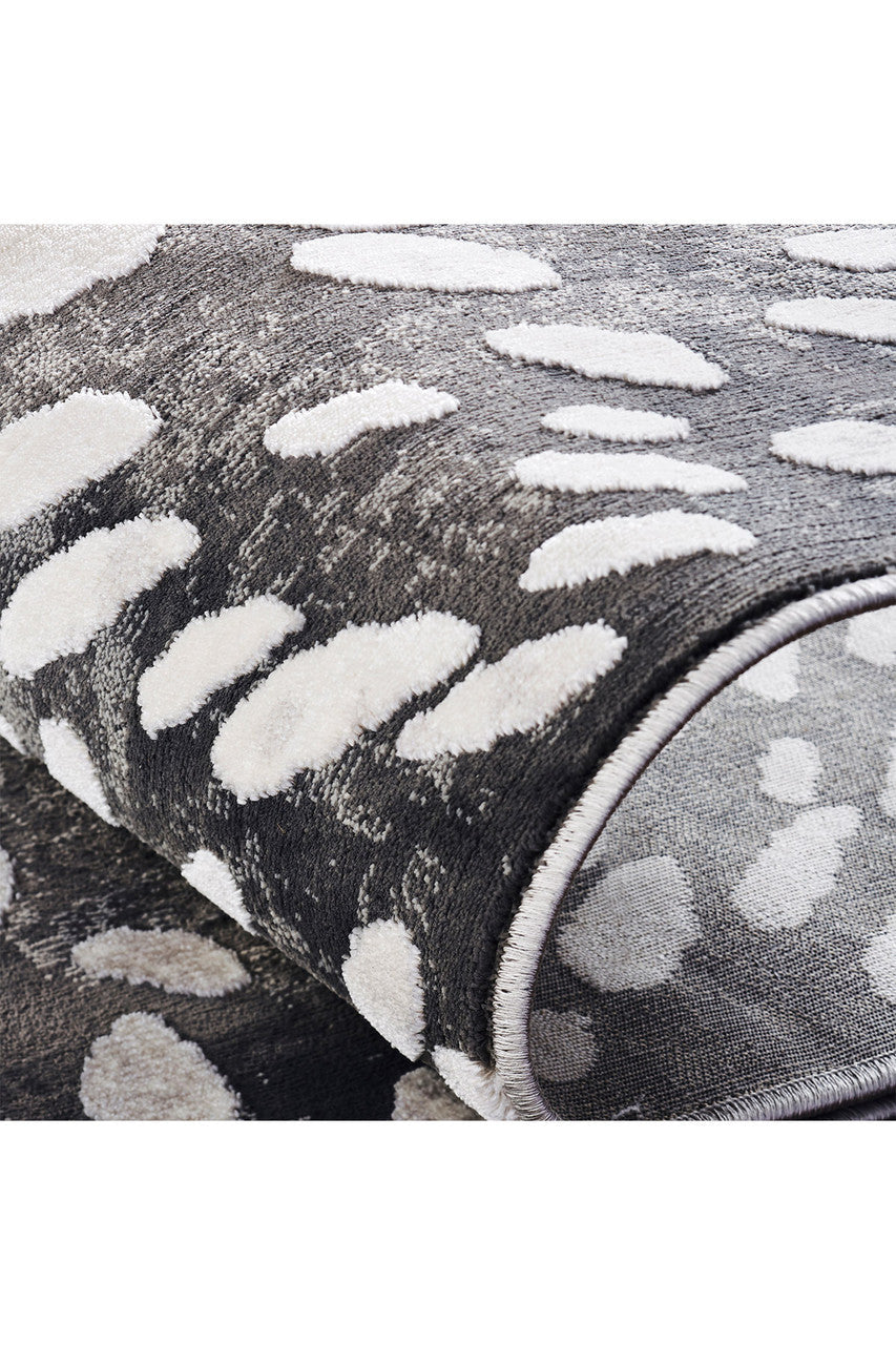 Natori Buy Serengeti- Charcoal Spotted Rug in Grey Online