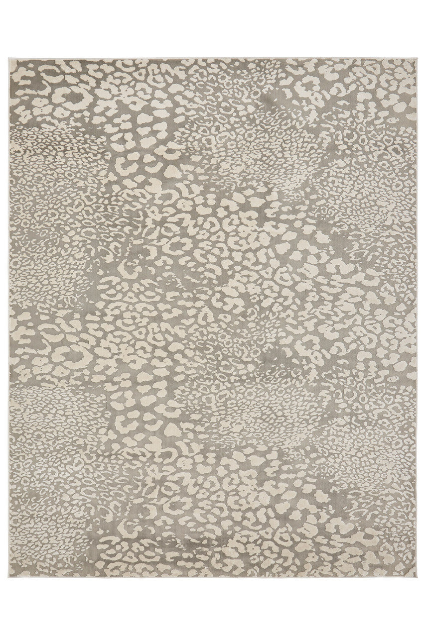 Natori Buy Serengeti- Light Grey Leopard Rug in Grey Online