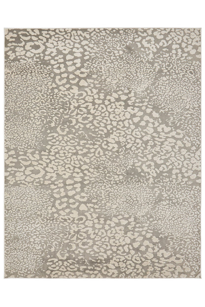 Natori Buy Serengeti- Light Grey Leopard Rug in Grey Online