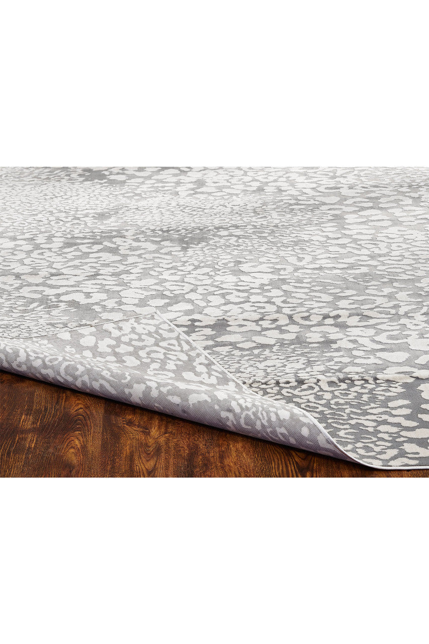 Natori Buy Serengeti- Light Grey Leopard Rug in Grey Online