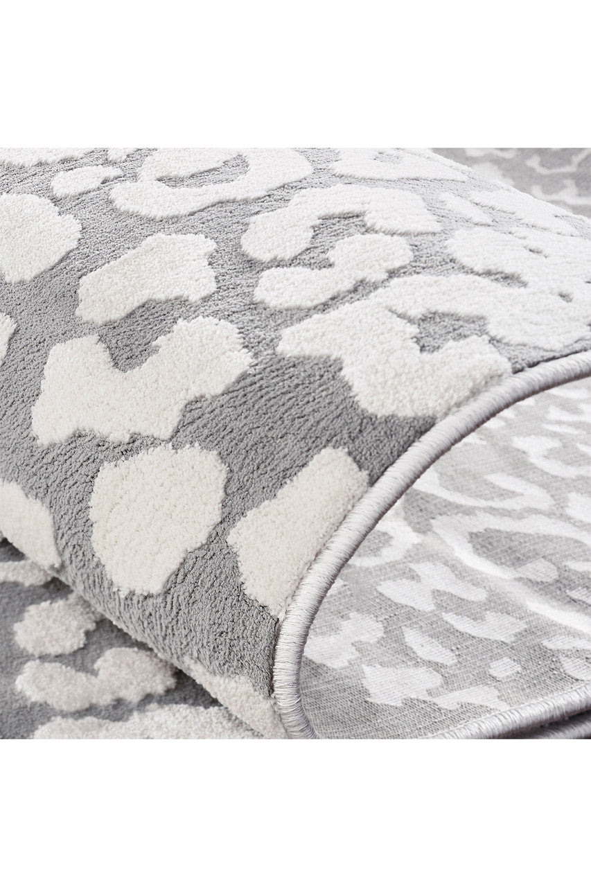 Natori Buy Serengeti- Light Grey Leopard Rug in Grey Online