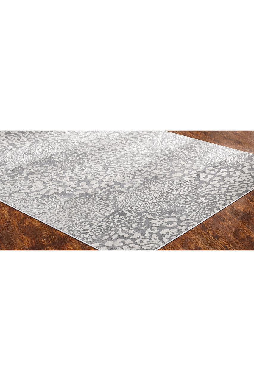 Natori Buy Serengeti- Light Grey Leopard Rug in Grey Online