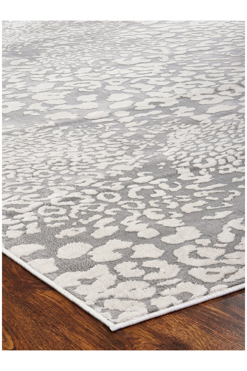 Natori Buy Serengeti- Light Grey Leopard Rug in Grey Online