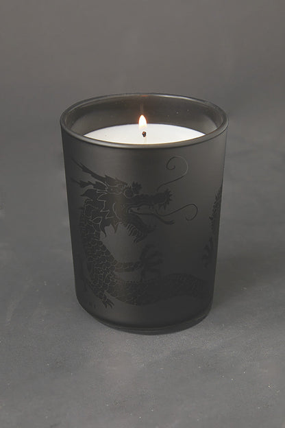 Natori Buy Dragon Etched Candle in Black Online