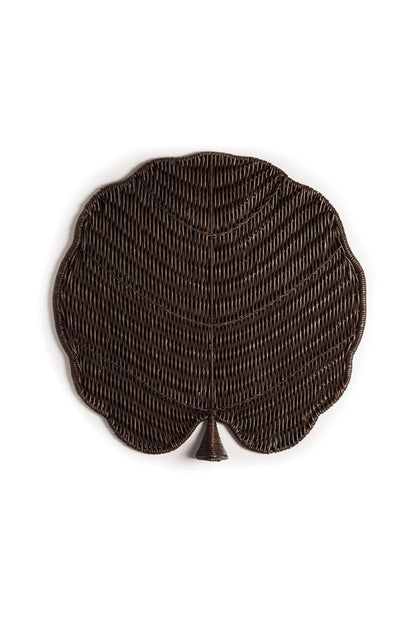 Natori Buy Maranao Circle Leaf Tray in Brown Online