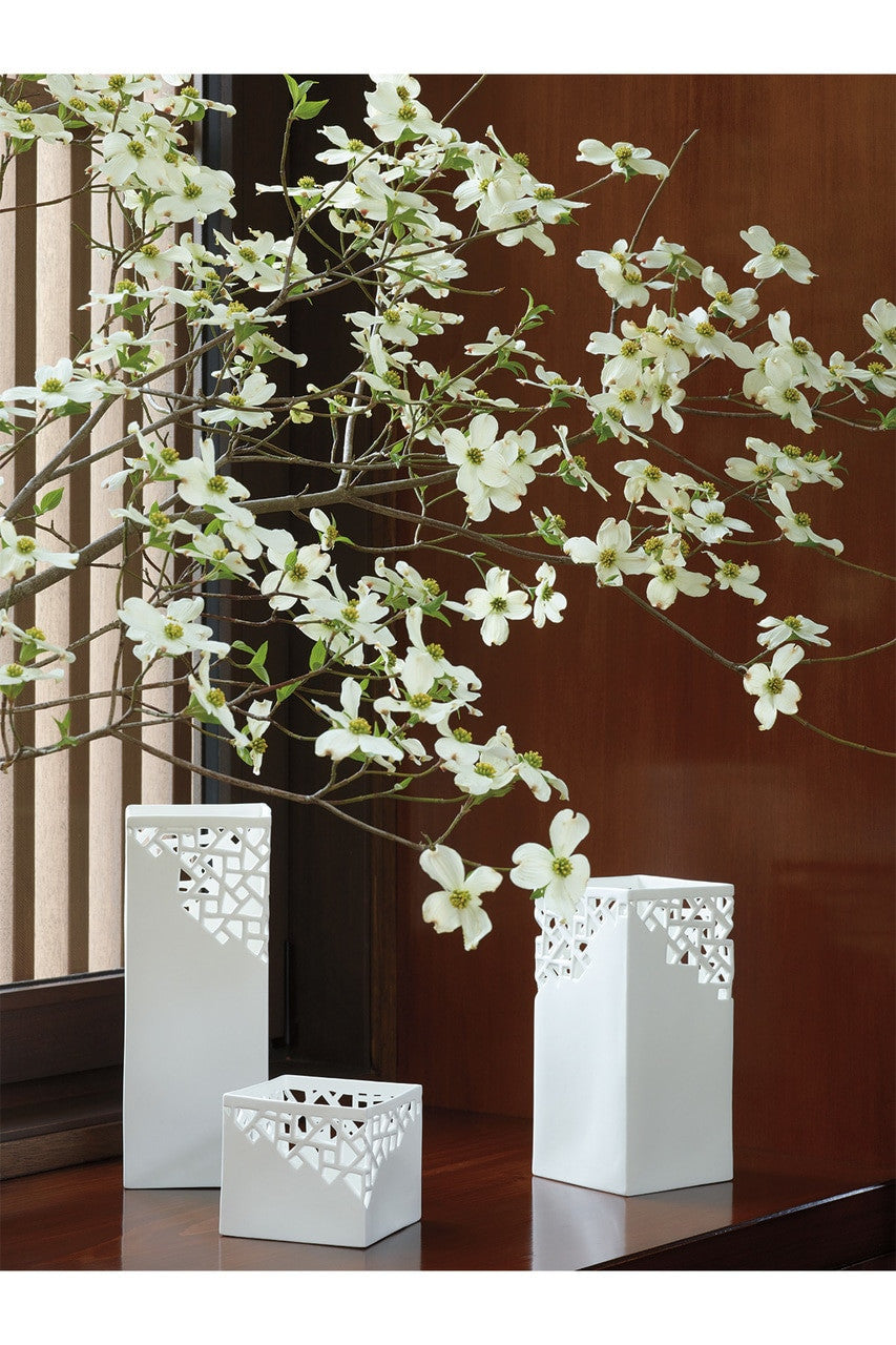 Natori Buy Cagayan Medium Vase in White Online