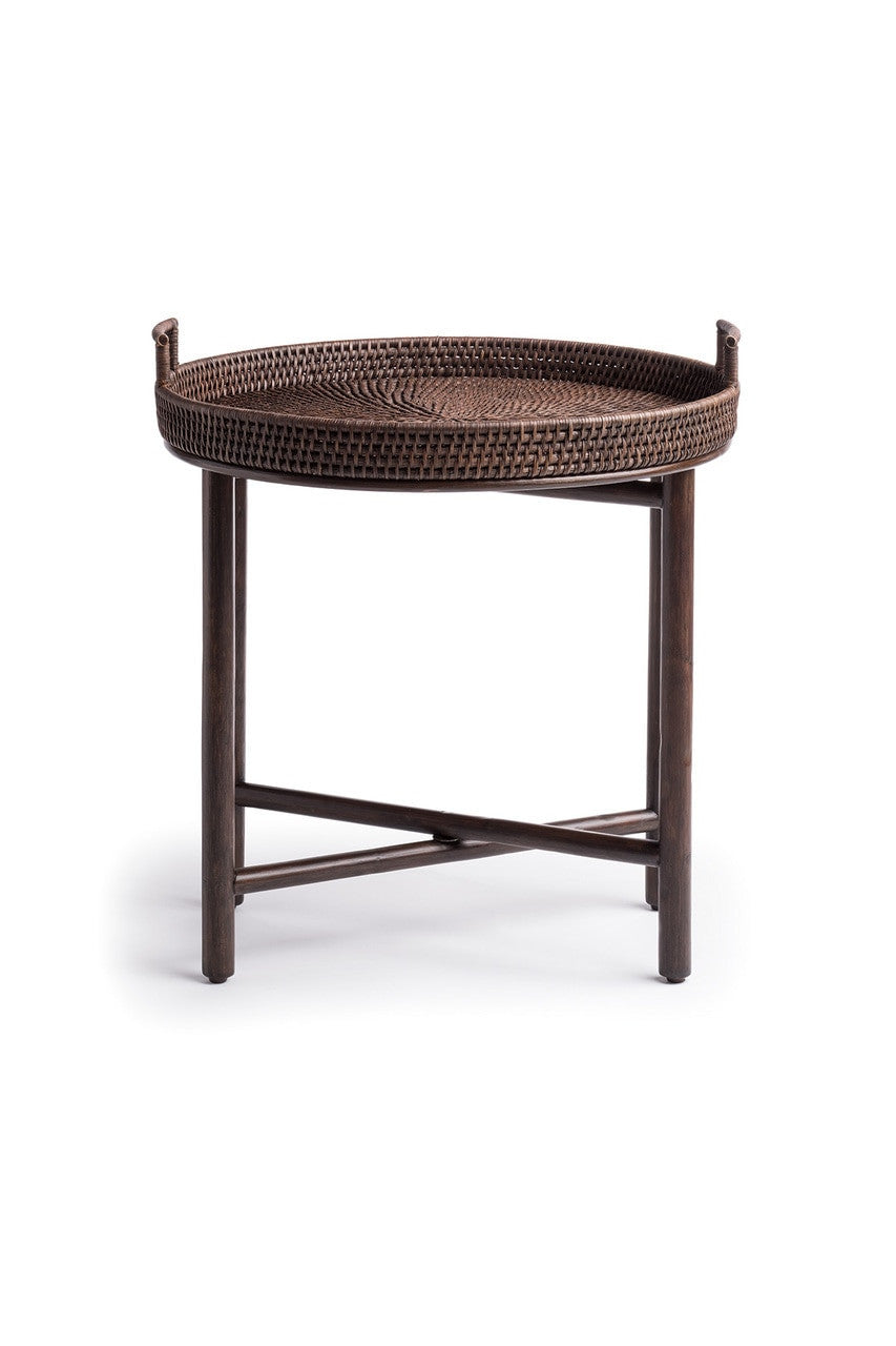 Natori Buy Maranao Tray Table in Dark Brown Online