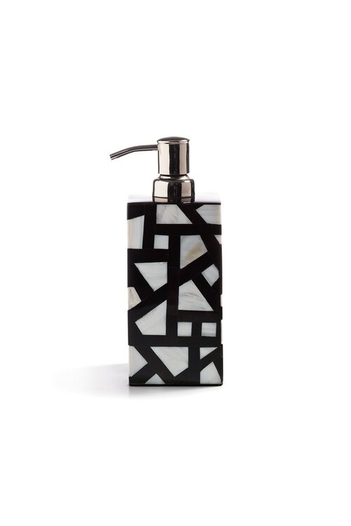 Natori Buy Mindoro Soap Dispenser in Black & White Online