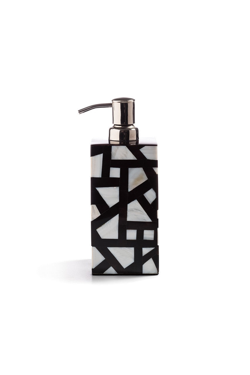 Natori Buy Mindoro Soap Dispenser in Black & White Online