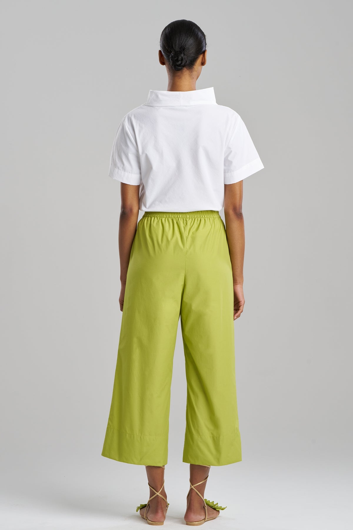 Natori Techno Poplin Cropped Pants