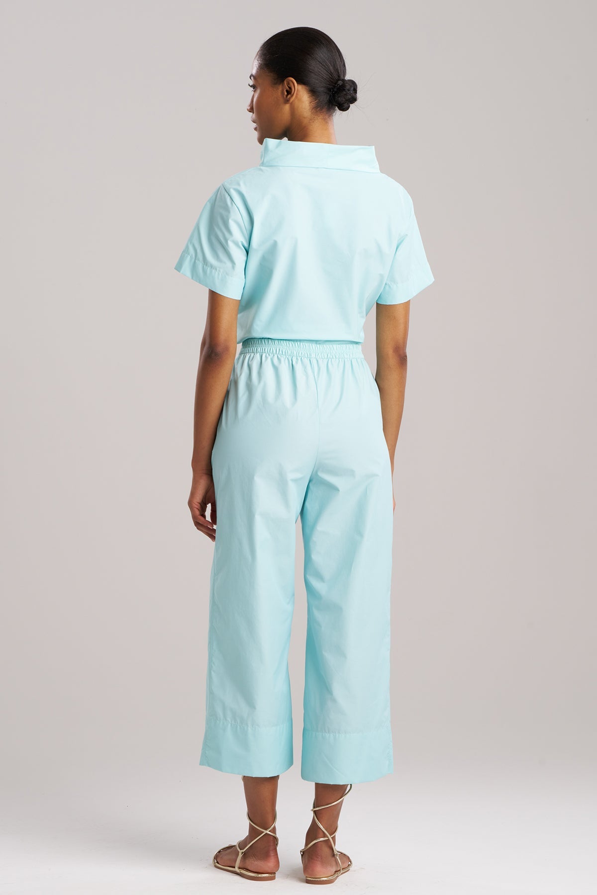 Natori Techno Poplin Cropped Pants